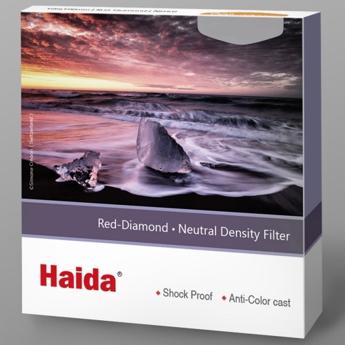 レッドダイヤモンド ND4.5（32000×）フィルター 100×100mm HAIDA