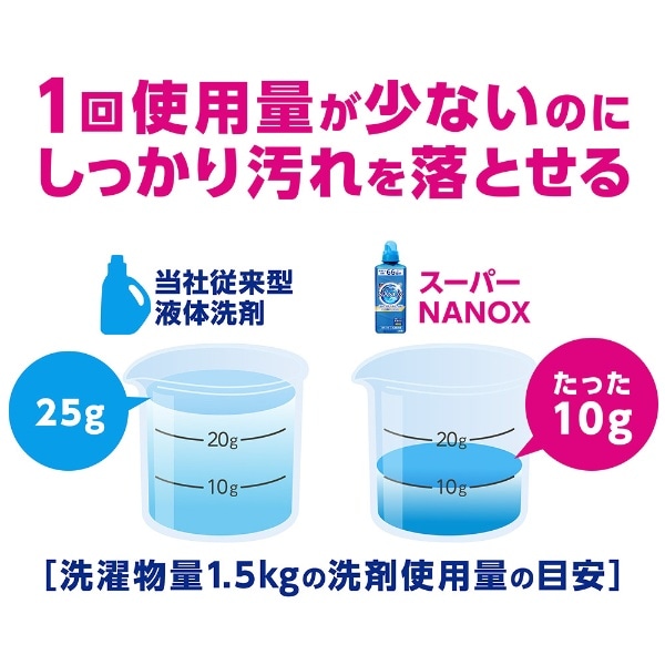 トップ スーパーNANOX（ナノックス） つめかえ用 350g(Sﾅﾉｯｸｽｶｴ350