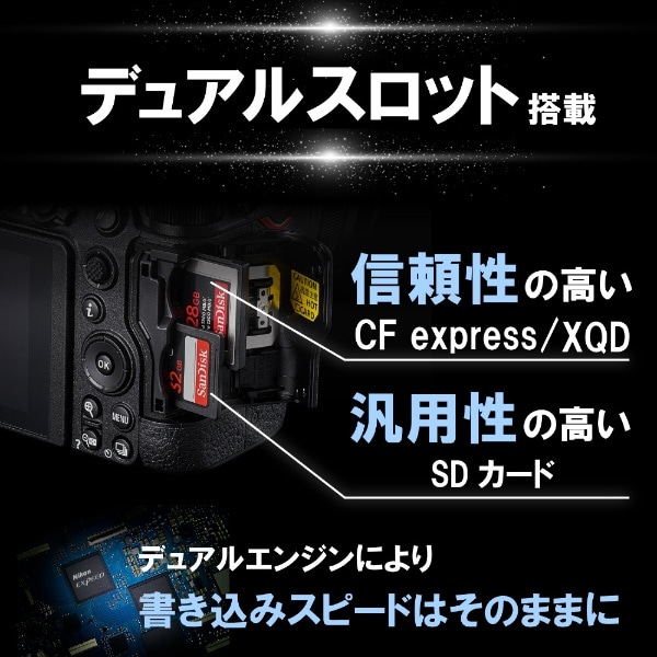 Nikon Z 6II ミラーレス一眼カメラ ブラック [ボディ単体