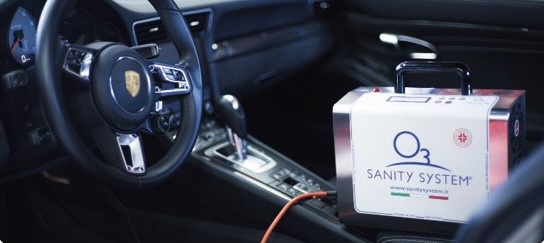オゾン除菌消臭器 SANITY SYSTEM (サニティシステム) SANY-CAR CGO-SCU