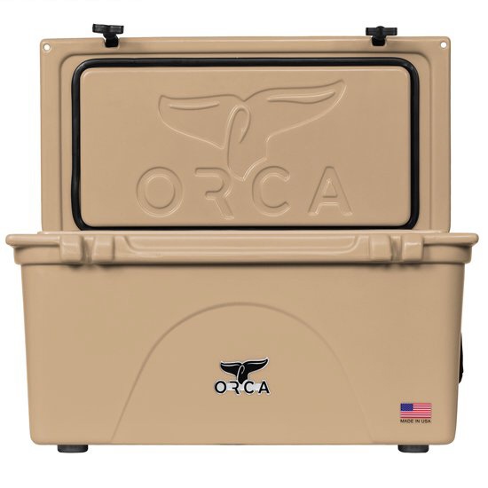 ハード クーラーボックス ORCA Coolers 75 Quart(450×860×460mm/Tan