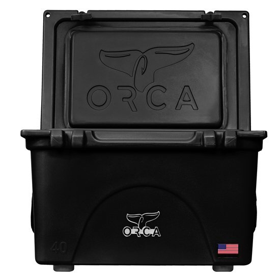 ハード クーラーボックス ORCA Coolers 40 Quart(440×650×450mm/Black