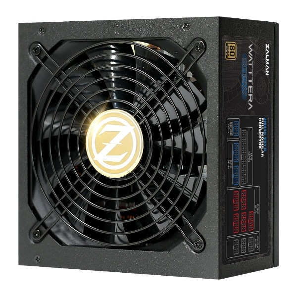 PC電源 WATTTERA 800W ZM800-EBTII [ATX /Gold](ブラック