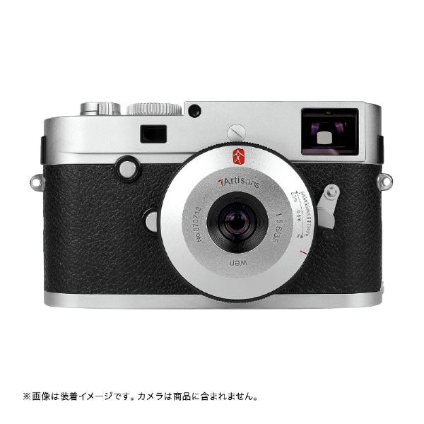 35mm F5.6 ボディキャップレンズ ライカMマウント用 シルバー×ブラック