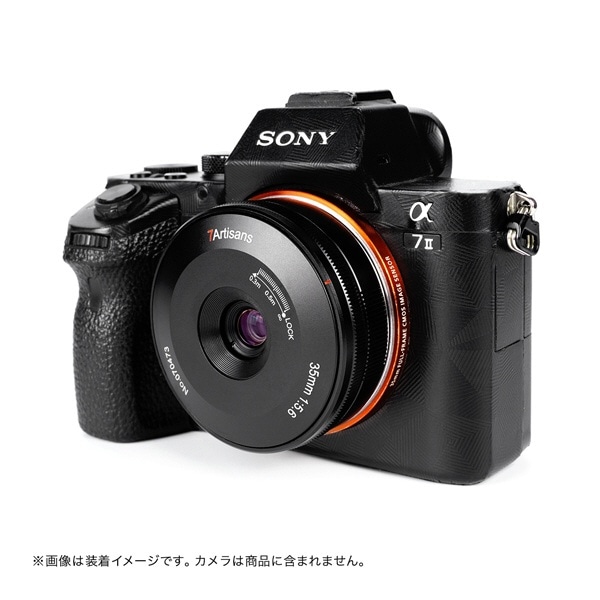 35mm F5.6 ミラーレス用超薄型ボディキャップレンズ 3556EB ソニーE ...