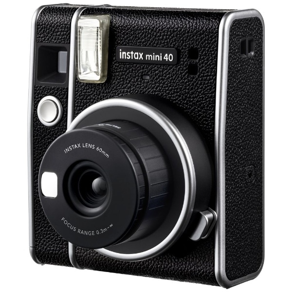 インスタントカメラ 『チェキ』 instax mini 40 ブラック(ブラック