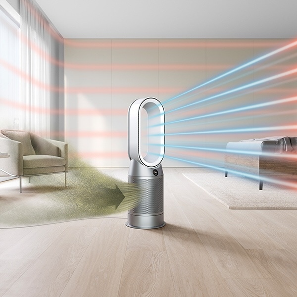 空気清浄ファンヒーター Dyson Purifier Hot + Cool ブラック/ニッケル