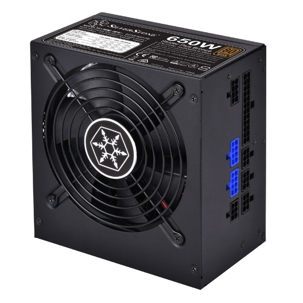 PC電源 ブラック SST-ST65F-PB [650W /ATX /Bronze](ブラック