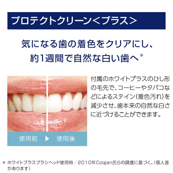 電動歯ブラシ プロテクトクリーン <プラス> ブラック HX6421/14