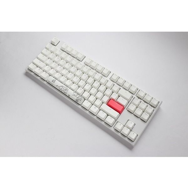 ゲーミングキーボード One 2 Pure White RGB TKL(静音赤軸・英語配列
