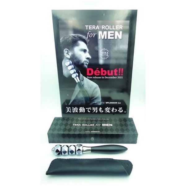 TRMEN-MB 健康＆美容ローラー テラローラー for MEN 艶消しブラック