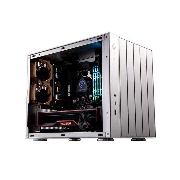 PCケース [Micro ATX /Mini-ITX] シルバーアルマイト ASE-W1A-SV