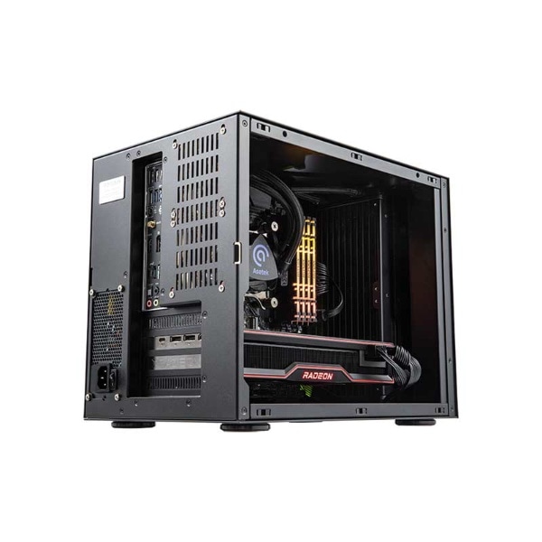 PCケース [Micro ATX /Mini-ITX] グリーンアルマイト ASE-W1A-GR