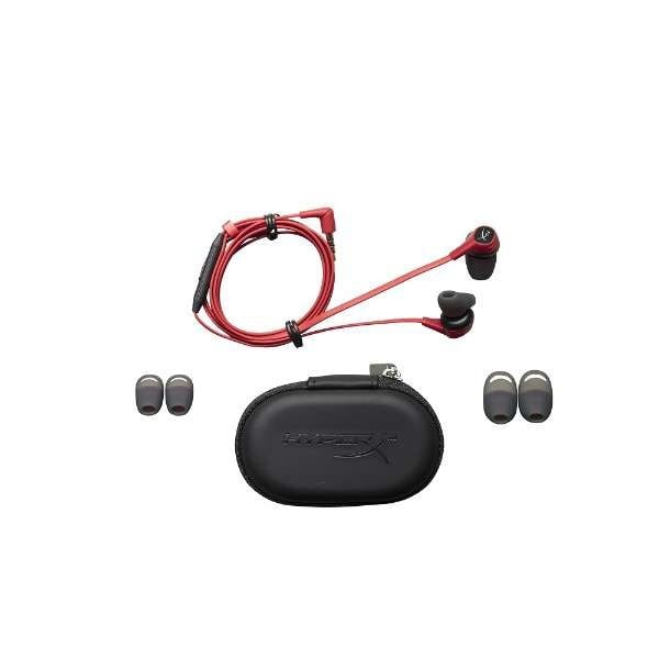 ゲーミングヘッドセット Cloud Earbuds レッド 4P5J5AA [φ3.5mmミニ