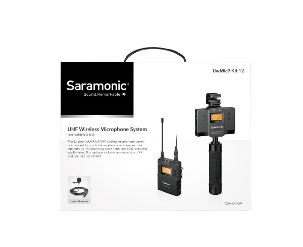 Saramonic UwMic9-JPKit2 UwMic9シリーズUHFワイヤレスシステムは