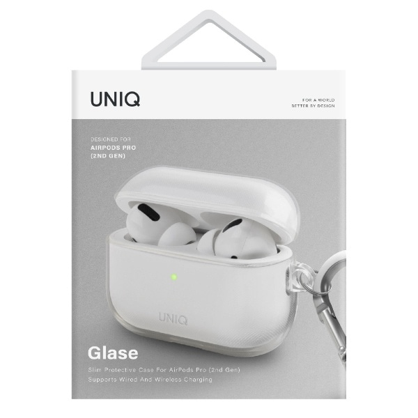 GLASE AirPods Pro(第2世代) ウルトラクリア ミニマリストTPUケース