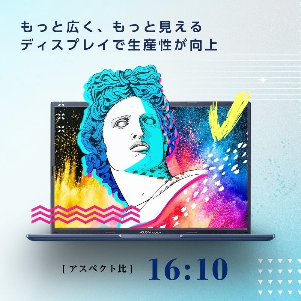 ノートパソコン Vivobook 16X クワイエットブルー M1603QA