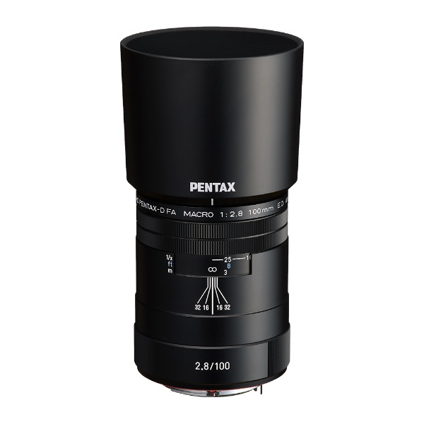 カメラレンズ HD PENTAX-D FA MACRO 100mmF2.8ED AW (B) ブラック ...