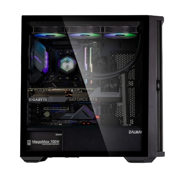 PCケース [ATX /Micro ATX /Mini-ITX] ブラック Z10(ブラック