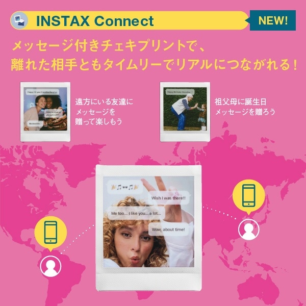 スマートフォン用プリンター “チェキ” INSTAX SQUARE Link