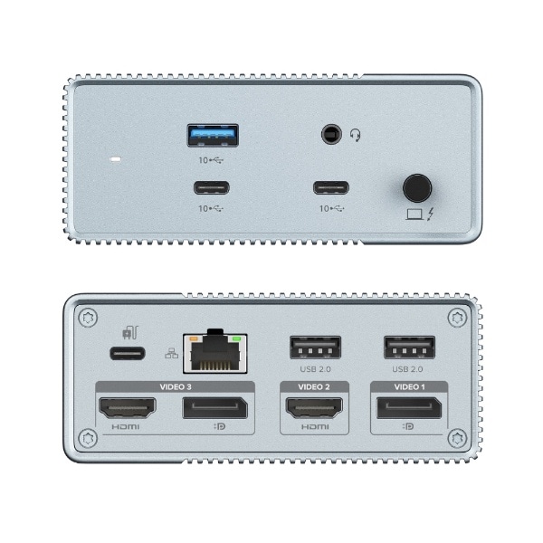 USB-C オス→メス HDMIｘ2 / Display Portｘ2 / LAN / φ3.5mm / USB