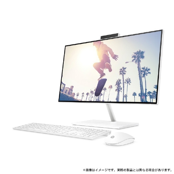 デスクトップパソコン HP 24-ck0000 AiO スターリーホワイト 6K5C4PA