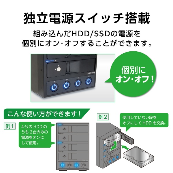 HDD/SSDケース USB-A接続 裸族のカプセルホテル Ver.3 ブラック ...