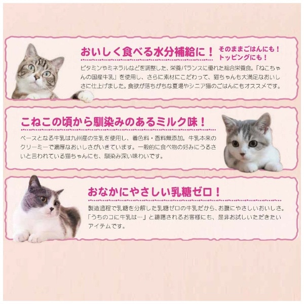 猫ちゃんの国産牛乳を使ったスープごはん ささみ＆まぐろ 成猫用 40g(C