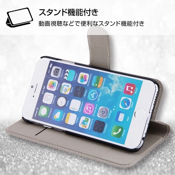 iPhone 6/6s/スマホブックカバーケース ミッキーマウス15 イングレム
