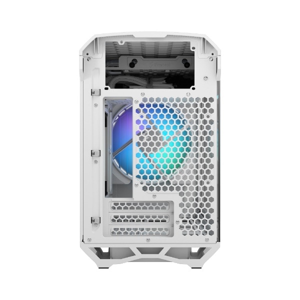 PCケース [Mini-ITX /Mini-DTX] Torrent Nano White RGB TG Clear Tint