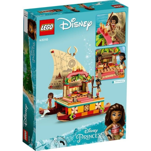 LEGO レゴ ディズニー モアナと 冒険のボート 43210(43210ﾓｱﾅﾄﾎﾞｳｹﾝﾉ