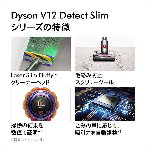 V12 Detect Slim Fluffy SV20FFN [サイクロン式 /コードレス] HEPA