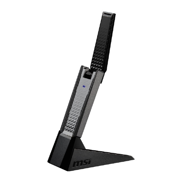 無線LAN子機 AX1800 WiFi USB アダプター ブラック GUAX18 [Wi-Fi 6(ax