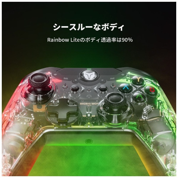 RAINBOW ゲーミングコントローラー WindowsPC/Switch対応 RAINBOW Lite