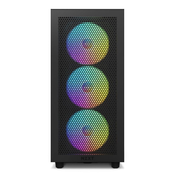 PCケース [ATX /Micro ATX /Mini-ITX] H7 Flow RGB ブラック CM-H71FB