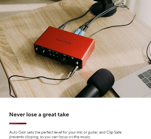 セールクーポン オーディオインターフェイス FOCUSRITE SCARLETT SO