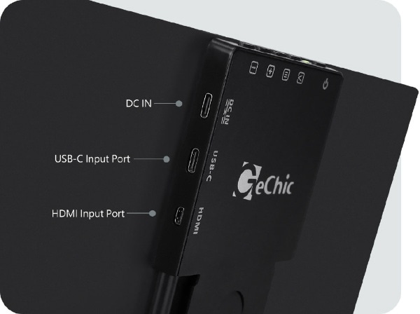 USB-C接続 PCモニター On-Lap M141E ブラック ON-LAP/M141E [14.0型