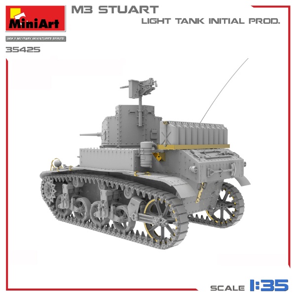 2024年07月30日発売】 1/35 M3 スチュアート軽戦車 初期生産型【発売日