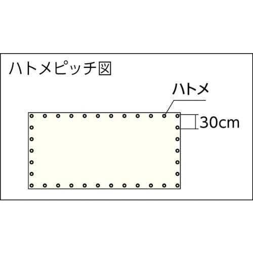 ＴＲＵＳＣＯ ターポリンシート グレー １８００Ｘ３６００ ０