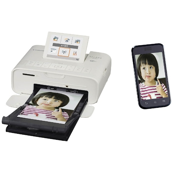 CP1300 フォトプリンター SELPHY （セルフィー） ホワイト[CP1300WH