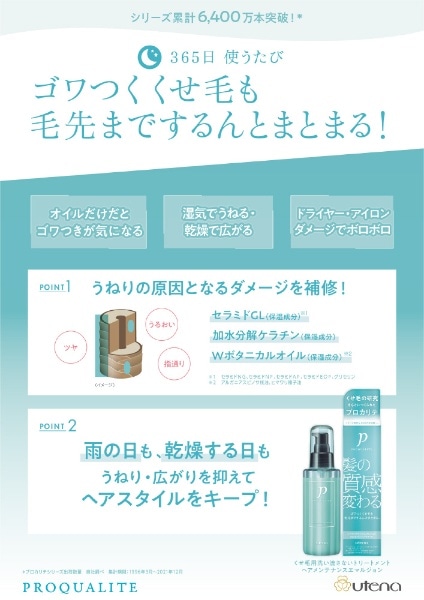 PROQUALITE(プロカリテ) ヘアメンテナンスエマルジョン 110ml