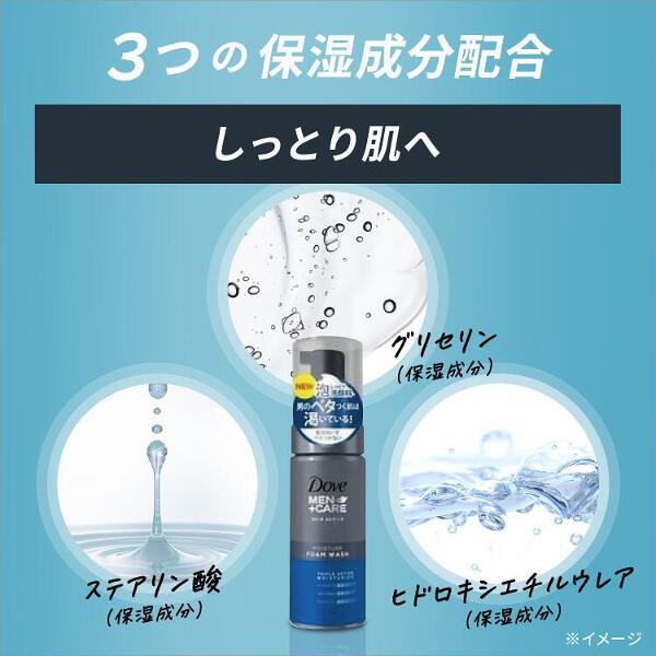 Dove MEN+CARE（ダヴメン＋ケア）モイスチャー 泡洗顔料 つめかえ用