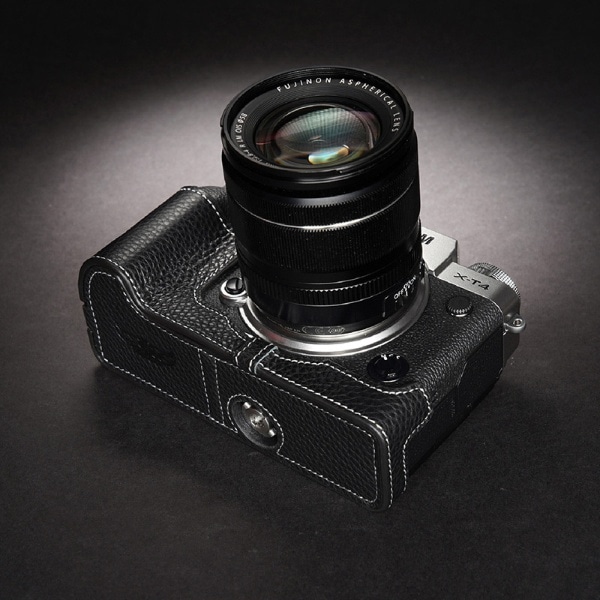 FUJIFILM X-T4用カメラケース ブラック OPFXT4BK(ブラック