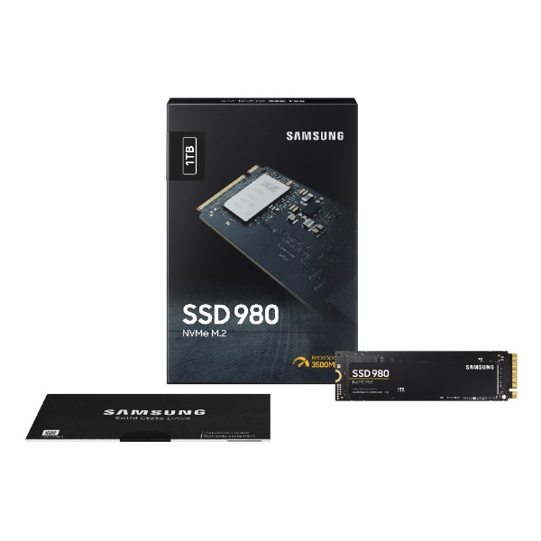 MZ-V8V1T0B/IT 内蔵SSD PCI-Express接続 SSD 980 [1TB /M.2](ブラック