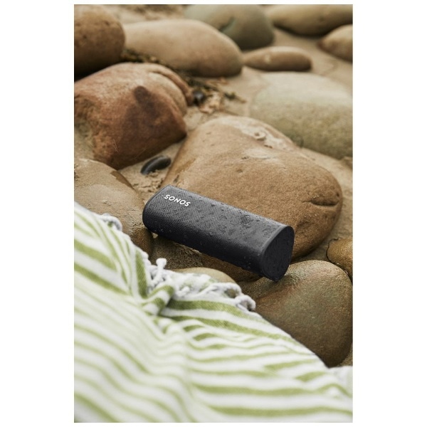 WiFiスピーカー Sonos Roam ブラック ROAM1JP1BLK [防水 /Bluetooth