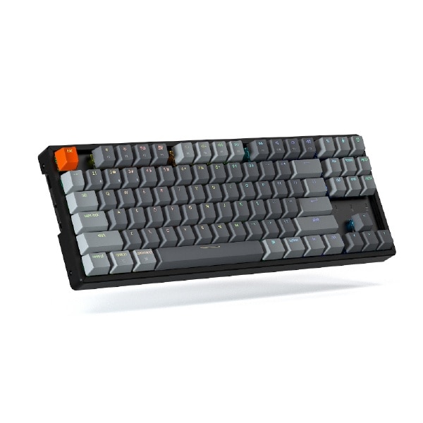 キーボード Keychron K8 RGBライト 茶軸(英語配列) K8-87-RGB-Brown-US