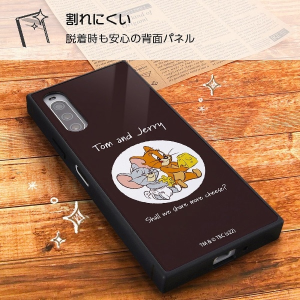 Xperia 10 IV / 『トムとジェリー』/耐衝撃ハイブリッドケース KAKU