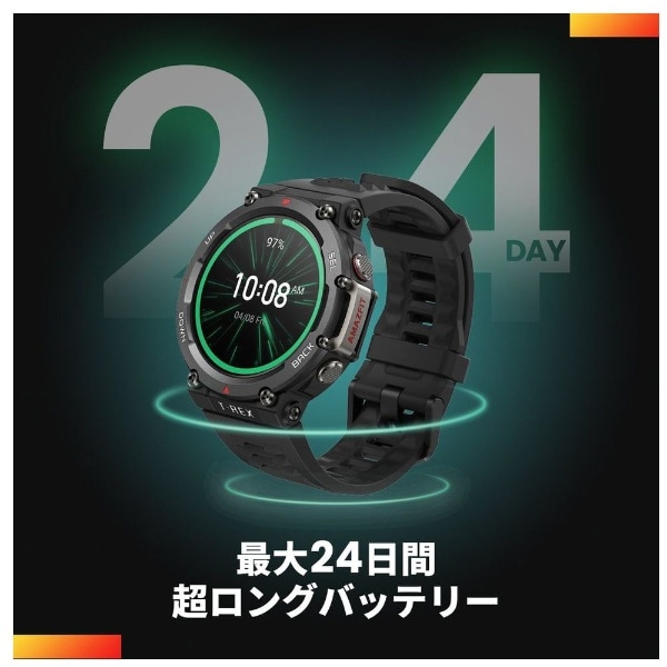 T-Rex 2 Amazfit（アマズフィット） アストロブラック＆ゴールド T 