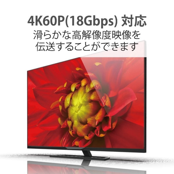 HDMIケーブル 5m 4K 60P 金メッキ 【 TV プロジェクター PC 等対応