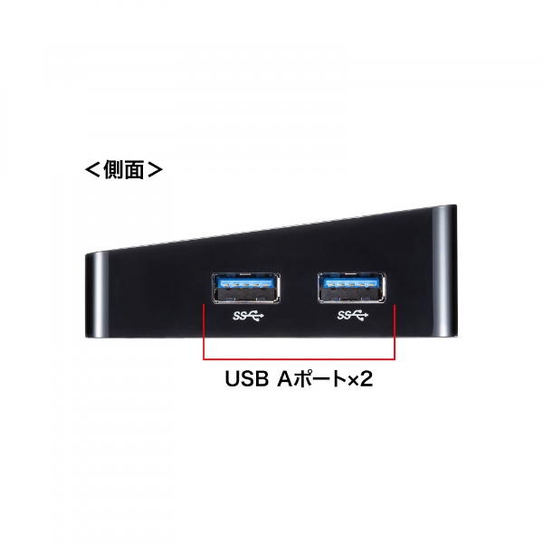 USB-3H1006BK USB-Aハブ (Chrome/Mac/Windows11対応) ブラック [セルフ